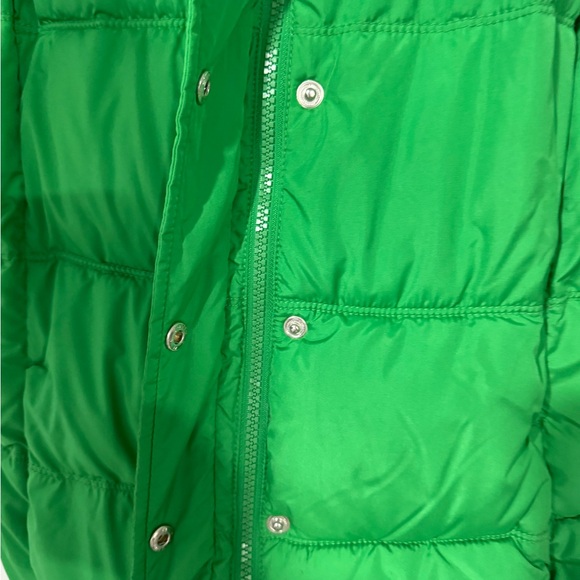 Green puffer vest - Picture 3 of 4